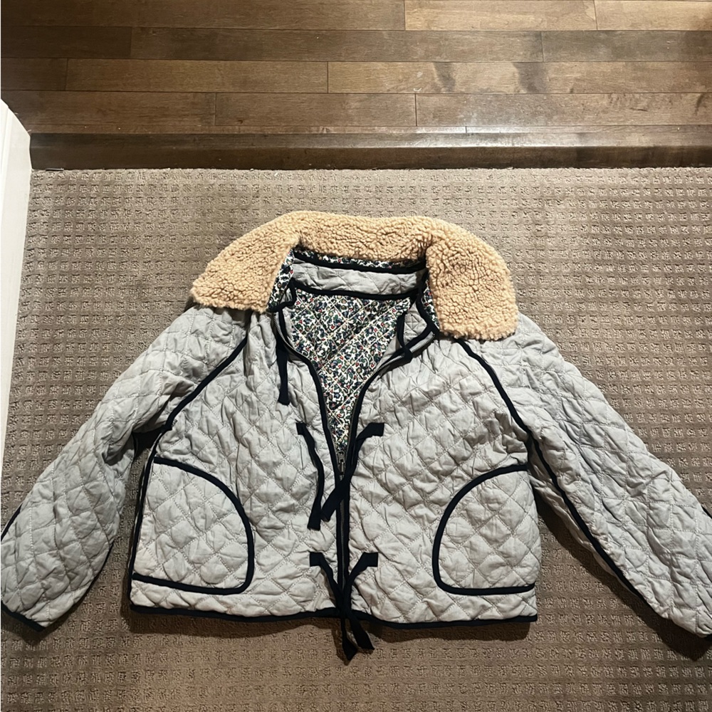 The Great || Short Quilted Reversible Jacket